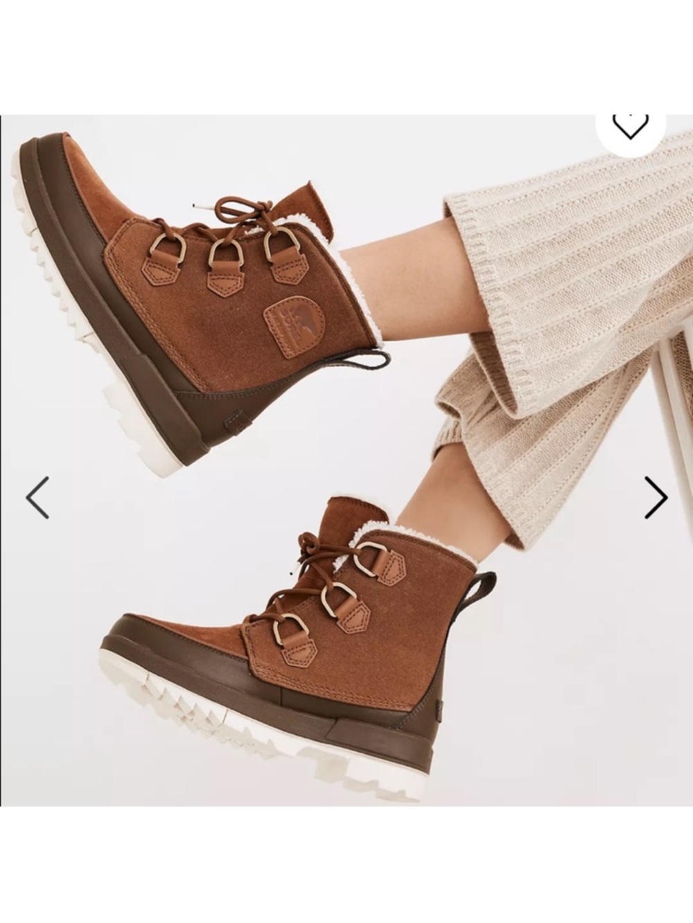 Sorel Tivoli IV Leather Waterproof Boots size 7.5